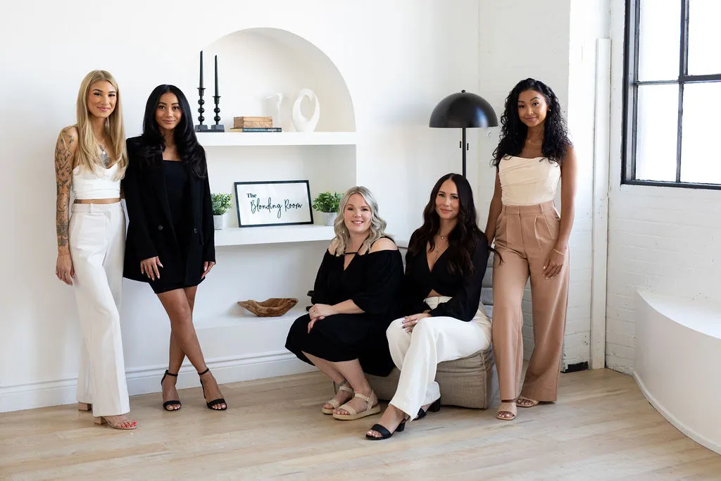 The Blonding Room team photo